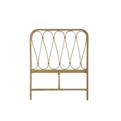 Tête de lit enfant en rotin 90 cm
