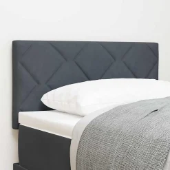 Tête de lit Gris foncé 80 cm Velours vidaXL