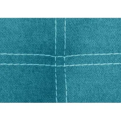 Tête de lit Iris en tissu turquoise 145