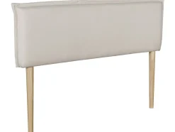 Tête de lit "Jessica" en lin 160 cm Beige