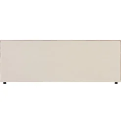 Tête de lit KLAO 160 sur pieds, en tissu - Écru