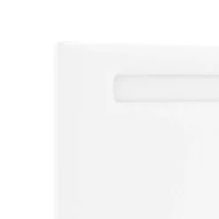 Tête de lit LED Blanc 160 cm Cuir synthétique vidaXL