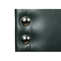 Tête de lit Lily en similicuir gris 90