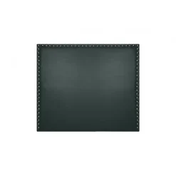 Tête de lit Lily en similicuir gris 90