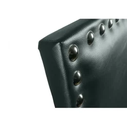 Tête de lit Lily en similicuir gris 90