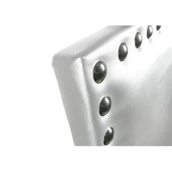 Tête de lit Lily en similicuir blanc 90