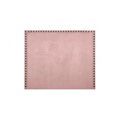 Tête de lit Lily en tissu saumon 115