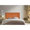 Tête de lit Lirio en tissu orange 100