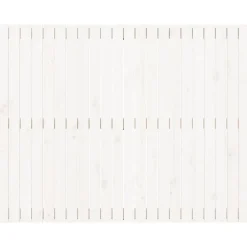 Tête de lit murale Blanc 140x3x110 cm Bois massif de pin vidaXL
