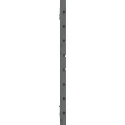 Tête de lit murale Gris 156x3x63 cm Bois massif de pin vidaXL