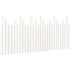 Tête de lit murale vidaXL 185x3x80 cm bois de pin blanc