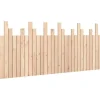 Tête de lit murale 185x3x80 cm Bois massif de pin vidaXL
