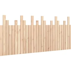 Tête de lit murale 185x3x80 cm Bois massif de pin vidaXL