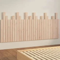 Tête de lit murale 185x3x80 cm Bois massif de pin vidaXL