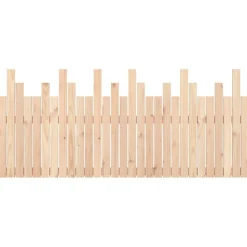 Tête de lit murale 185x3x80 cm Bois massif de pin vidaXL
