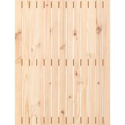 Tête de lit murale 82,5x3x110 cm Bois massif de pin vidaXL