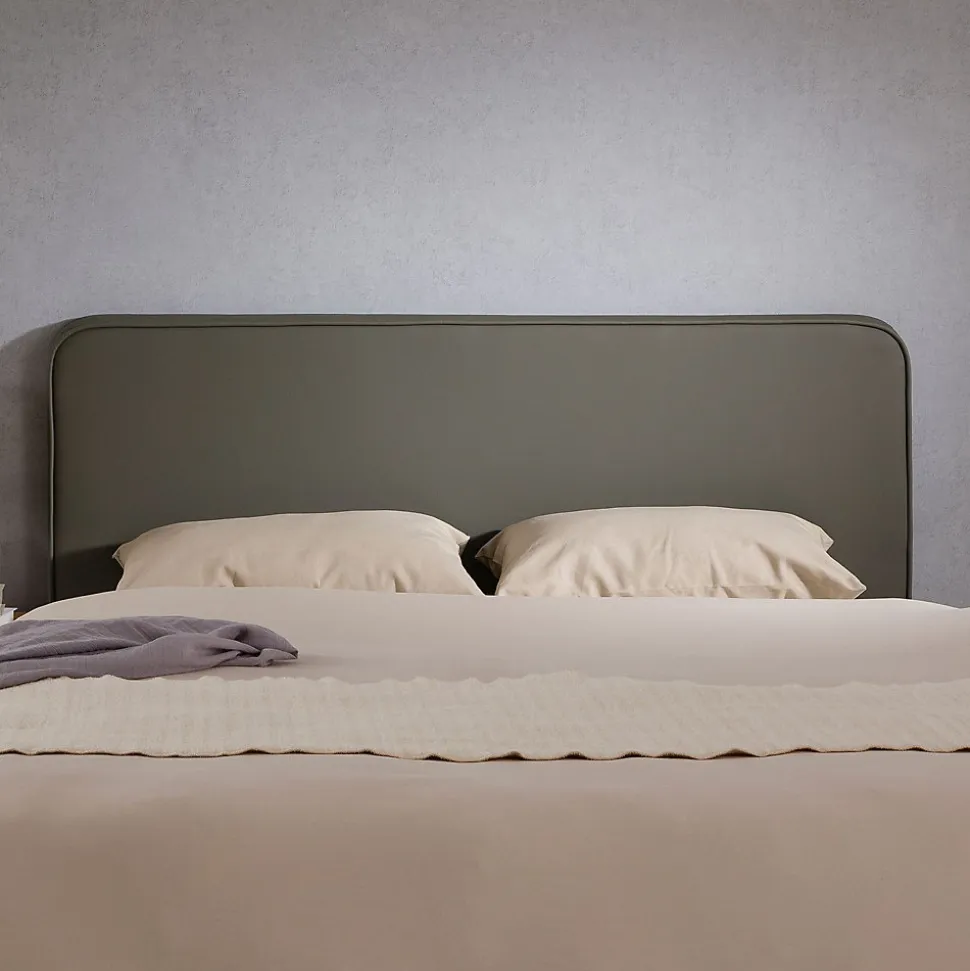 Tête de lit NAOFE 120 avec fixation murale - Gris