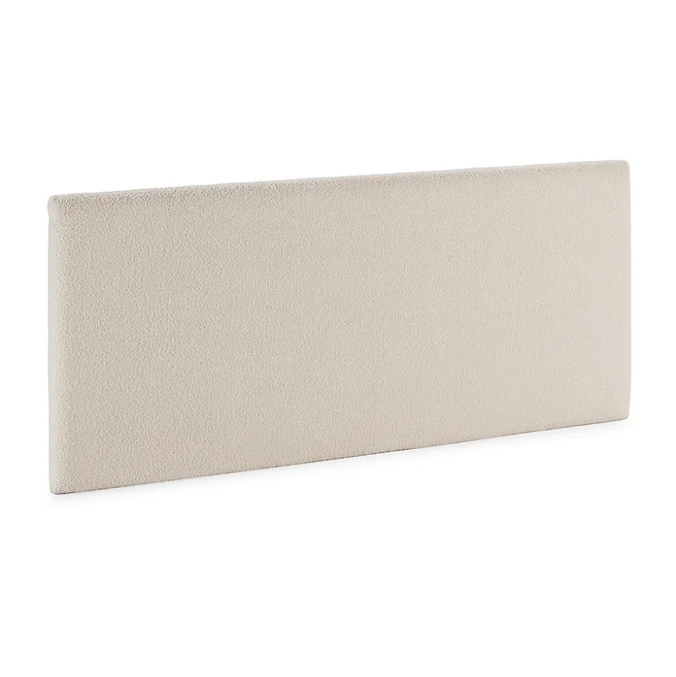 Tête de lit Niebla 140x60 cm Imitation tissu mouton beige