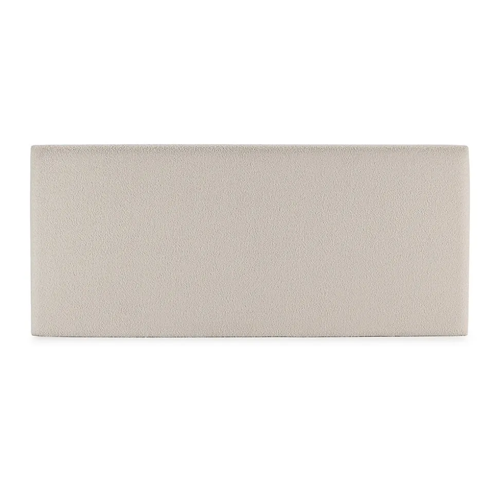 Tête de lit Niebla 140x60 cm Imitation tissu mouton beige