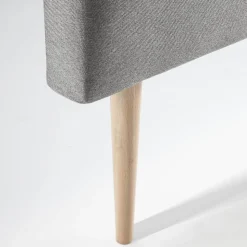 Tête de lit Oslo 150x100 cm, capitonnée Tissu Grey