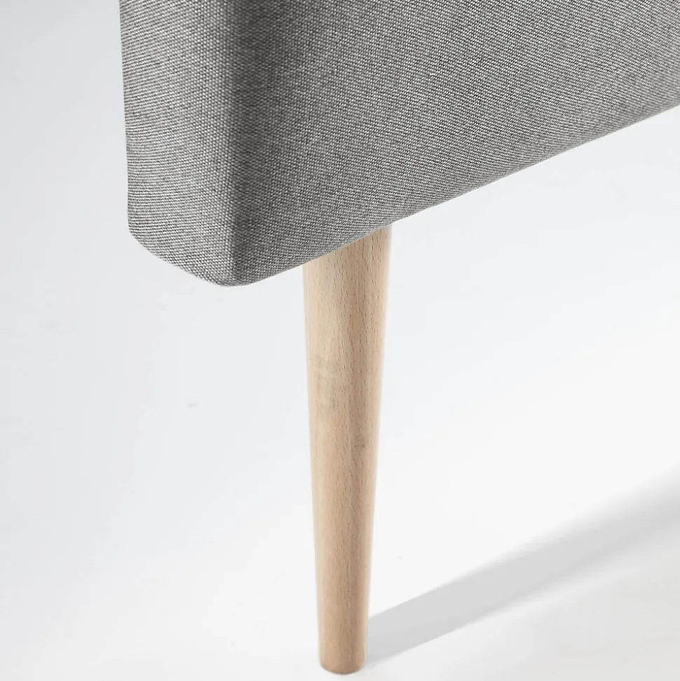 Tête de lit Oslo 150x100 cm, capitonnée Tissu Grey