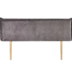 Tête de lit OVIO 160 sur pieds, en tissu - Gris