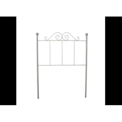 Tête de lit Palace Forge pour lit 135 Beige 143x125x4. Matris