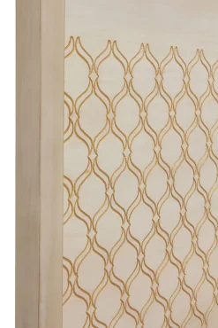 Tête de lit plaquée chêne finition beige 185x60 cm