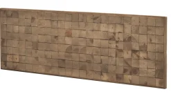 Tête de lit plaquée en sapin 110x60 cm