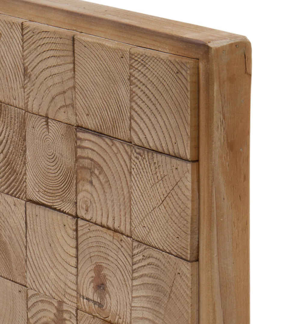 Tête de lit plaquée en sapin 110x60 cm