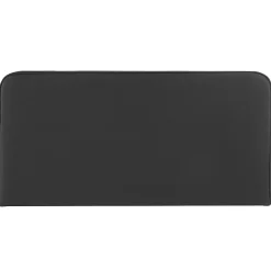 Tête de lit RIVEN 140 avec fixation murale - Noir