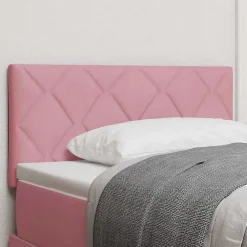 Tête de lit Rose 100 cm Velours vidaXL