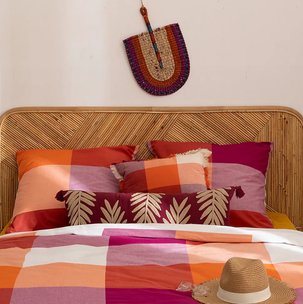 Tête de lit Tanae rotin beige 160x105cm - Atmosphera