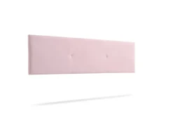 Tête de Lit Tapisée ALMA Aqualine 100x50x5 cm - Rose Clair - Moonia