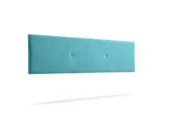 Tête de Lit Tapisée ALMA Aqualine 170x50x5 cm - Turquoise - Moonia