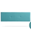 Tête de Lit Tapisée ALMA Aqualine 160x50x5 cm - Turquoise - Moonia