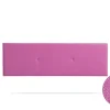 Tête de Lit Tapisée ALMA Aqualine 100x50x5 cm - Fuchsia - Moonia