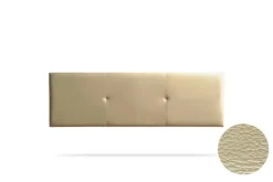 Tête de Lit Tapisée ALMA Simili cuir 100x50x5 cm - Or - Moonia
