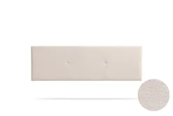 Tête de Lit Tapisée ALMA Simili cuir 170x50x5 cm - Beige - Moonia