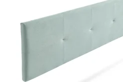 Tête de Lit Tapisée ALTEA Aqualine 130x50x5 cm - Vert Aqua - Moonia