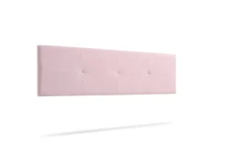Tête de Lit Tapisée ALTEA Aqualine 145x50x5 cm - Rose Clair - Moonia