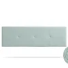 Tête de Lit Tapisée ALTEA Aqualine 160x50x5 cm - Vert Aqua - Moonia