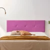 Tête de Lit Tapisée ALTEA Aqualine 160x50x5 cm - Fuchsia - Moonia