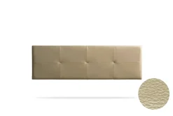 Tête de Lit Tapisée ALTEA Simili cuir 115x50x5 cm - Or - Moonia
