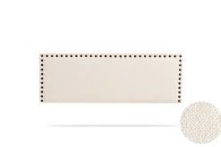 Tête de Lit Tapisée MODENA Aqualine 145x55x8 cm - Beige - Moonia