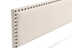Tête de Lit Tapisée MODENA Simili cuir 100x55x8 cm - Beige - Moonia
