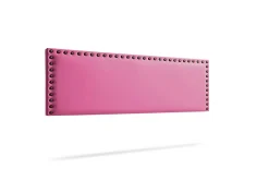 Tête de Lit Tapisée MODENA Simili cuir 100x55x8 cm - Rose - Moonia