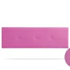 Tête de Lit Tapisée NAPOLI Aqualine 115x50x5 cm - Fuchsia - Moonia