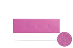 Tête de Lit Tapisée NAPOLI Aqualine 115x50x5 cm - Fuchsia - Moonia