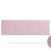Tête de Lit Tapisée NAPOLI Aqualine 160x50x5 cm - Rose Clair - Moonia